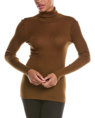 Hanro Hanro Turtleneck Wool & Silk-Blend Shirt