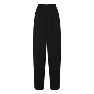 Philipp Plein Straight Trousers, female, Black, S, Stylish Trousers for Men