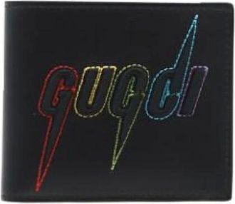 Gucci Pre-owned Wallets, male, Black, Size: ONE SIZE Pre-owned Bill wallet (bi-fold)