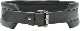 Isabel Benenato Stijlvolle Riemen voor Mannen en Vrouwen - Dames - Riemen - Zwart - XS - Accessoires