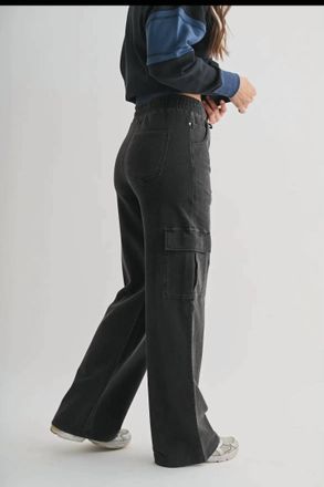 Mono B Cargo Jean In Black