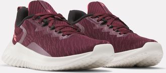 Reebok Trainingsschuh REEBOK FLUXLITE II, Damen, Gr. 38,5, schwarz cherry, luxe grau, schwarz, Synthetik, Textil, Schuhe Trainingsschuh