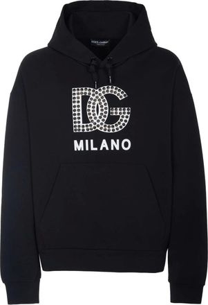 Dolce & Gabbana Sweatshirts & Hoodies - Heren - Sweatshirts & Hoodies - Zwart - Maat: L