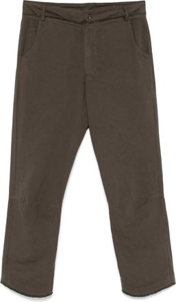 Kristensen Du Nord Pantaloni crop - Marrone