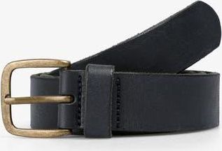 Scalpers Skull Leather Belt in Navy at Nordstrom, Size Medium