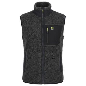 Karpos Moiazza Retr&ograve; Fleece Vest Fleecegilet f&uuml;r Herren | schwarz