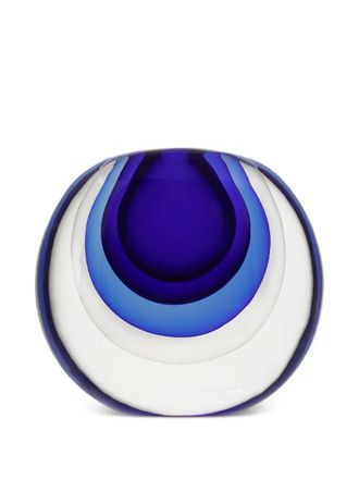 Dolce & Gabbana large Amadi vase (30 cm) - unisex - glass - One Size - Blue