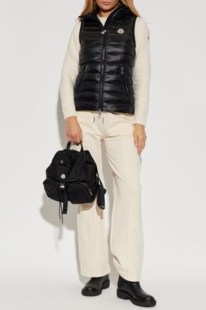 Moncler Quilted Vest Glygosse, Womens, Black