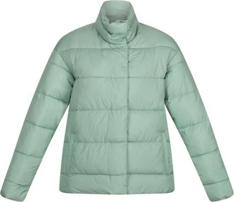 Regatta Womens Raegan Baffled Quilted Jackets, Basil, 18 UK