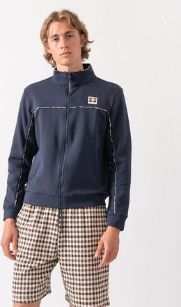 Aquascutum Mens Aquascutum Mens Scuba Piping Track Top - Navy 11 - Size: 40/Regular