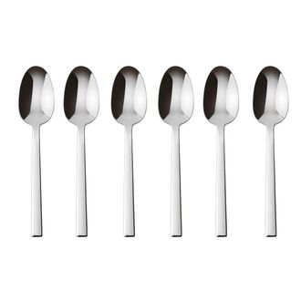 Sambonet Set of 6 espresso coffee spoons - Neutra