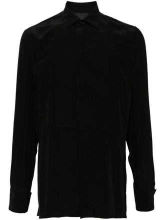 Givenchy Camicia Plastron - Nero