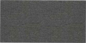 vidaXL Cabecero De Pared 12 Uds. 60 X 30 Cm Gris Oscuro Tela Vidaxl