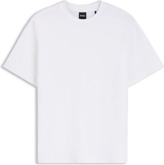 BOSS Relaxed-fit T-shirt in mercerized cotton