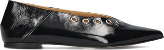 Toral Shoes Schoenen, Dames, Zwart, 43 EU, Zwarte Ballerina Flats voor Dames