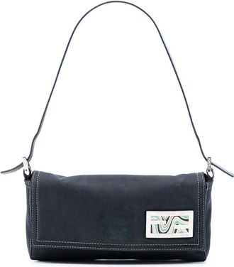 Fendi Pre-owned Fendi Canvas FF Marble Baguette Shoulder Bag Ladies DZGG16BAZKPRJP3G