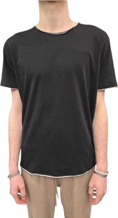 Anonym Apparel Marius T-shirt - Heren - T-shirts - Zwart - M - Katoen - Tops