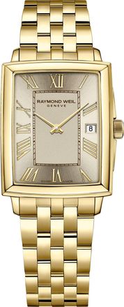 Raymond Weil Toccata Womens Gold Watch 5925-P-00100 Stainless Steel - One Size