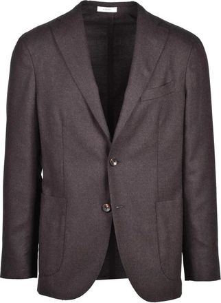 Boglioli Jassen, Heren, Bruin, M, Wol, Blazer