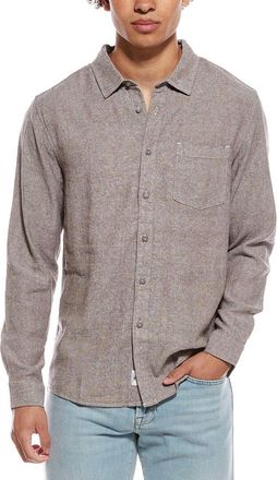 Vintage Summer Swimwear Vintage Summer Long Sleeve Linen-Blend Shirt