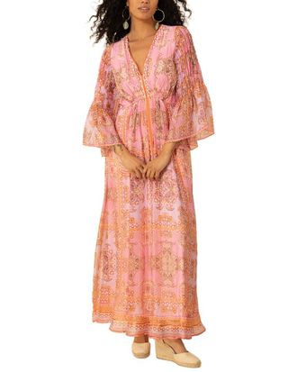 Hale Bob Silk-Blend Mara Maxi Dress