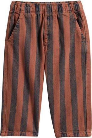 Next Kids Stripe Pants in Brown at Nordstrom, Size 5-6