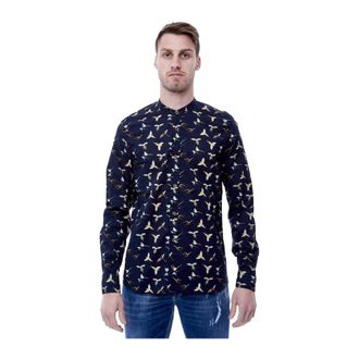 Bob Hawaiiaans Overhemd - Heren - Casual Overhemden - Blauw - XL - Overhemden