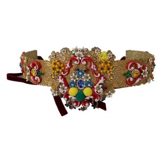 Dolce & Gabbana Donna, Accessori, Giallo, M, new