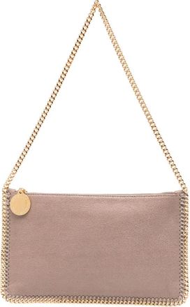 Stella McCartney Borsa a spalla Falabella con catena - Marrone