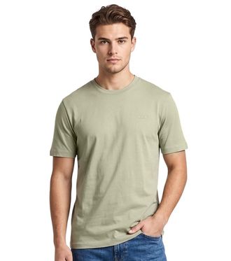 HUGO BOSS Olive Regular Solid Shirt