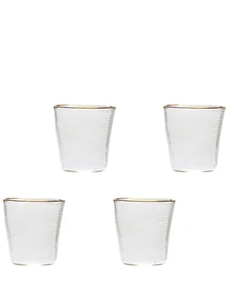 Seletti Set di 4 bicchieri da acqua Murano Seletti X Diesel - Toni neutri