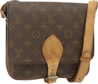 Louis Vuitton Pre-owned Cross Body Bags, female, Brown, Size: ONE SIZE Pre-owned Monogram Canvas Shoulder Bag