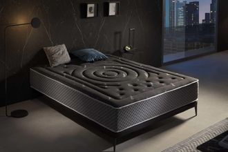 Moonia Moonia - Materasso Supersoft Premium Black Multizone, 27cm, 160x200cm