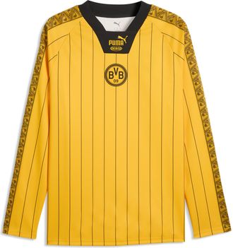Puma Maglia a maniche lunghe dal taglio morbido Borussia Dortmund KING da uomo, Accessori, Giallo, 3XL