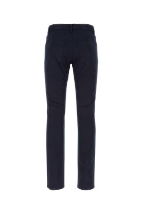 Prada Mens Dark Blue Drill Chino Pant Navy Coea Pantaloni