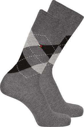Tommy Hilfiger Socken im 2er-Pack in Anthrazit, Größe 39/42