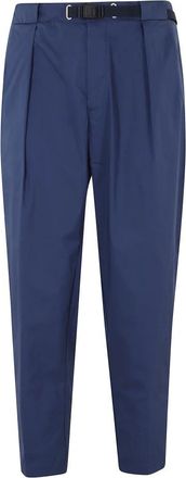 White Sand Double Darts Broeken - Heren - Straight fit broeken - Blauw - XS - Katoen - Broeken