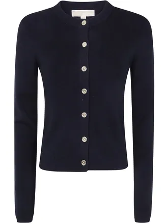 Michael Kors Sweater Ribbed Crewneck Merino Rib Crewneck Card