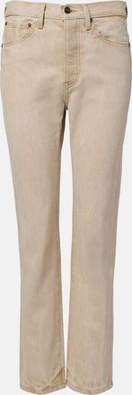 Khaite Finley cropped straight jeans
