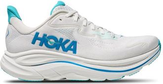 Hoka One One Mens Clifton 10 - Shoes White/Skyward Blue Size 10.0