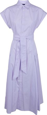 Ralph Lauren Short Sleeves Shirt Midi Dress
