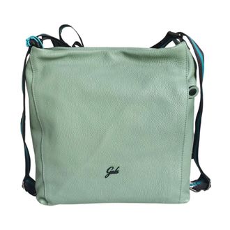 Gabs Cross Body Bags, female, Green, Size: ONE SIZE Icon Black Leather Shoulder Bag Green