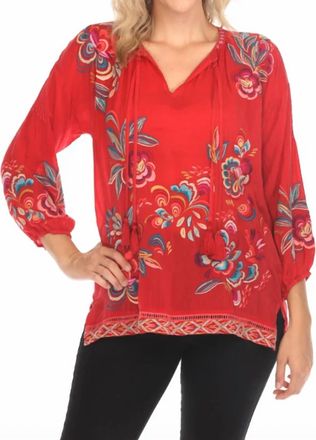 Johnny Was Zadonia Blouse In Nemma