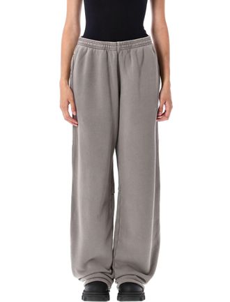Alexander Wang Alexander Wang Womens Articulated Leg Sweat Pant - Grey Cotton - Size X-Small
