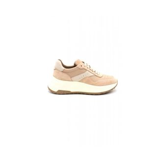 Hogan H669 Sneakers - Heren - Sneakers - Beige - 38 1/2 EU - Leer - Schoenen