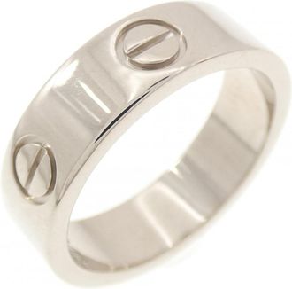 Cartier Love White Gold (18K) Band Ring (Pre-Owned)