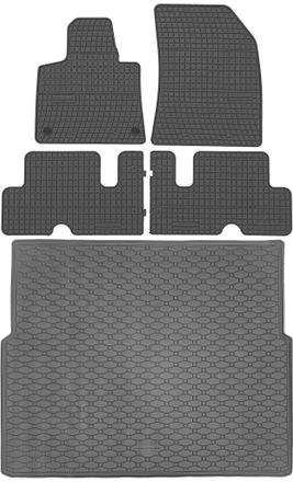 OEM Juego De Alfombrillas De Goma Para Citro&euml;n C4 Picasso Ii Van (2013-2019) - Alfombrilla Para Maletero