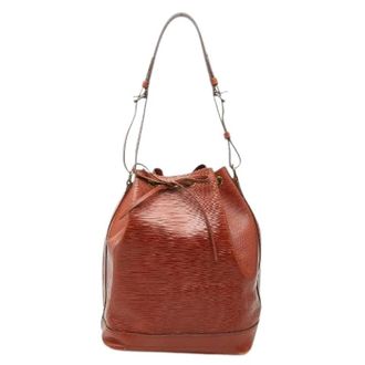 Louis Vuitton Pre-owned Bucket Bags, female, Brown, Size: ONE SIZE Pre-owned Epi Shoulder Bag