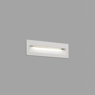 Netlighting Nat Outdoor Led Recessed Wall Light White IP65