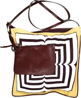 Dries Van Noten Pre-owned Cross Body Bags, male, Multicolor, Size: ONE SIZE Pre-owned Bw241-Scarf217-736 Shoulder Bag
